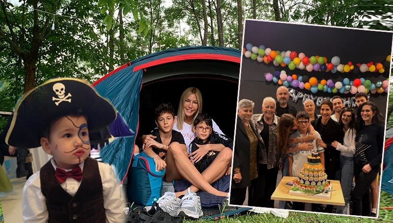 Çağla Şıkel'in Oğlu Uzay’a Özel Parti: Pastada Dikkat Çeken Ayrıntılar!