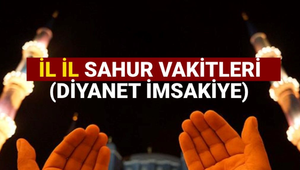 İstanbul, Ankara ve İzmir'de 3 Mart Sahur Saatleri: Hangi İlde Ne Zaman?