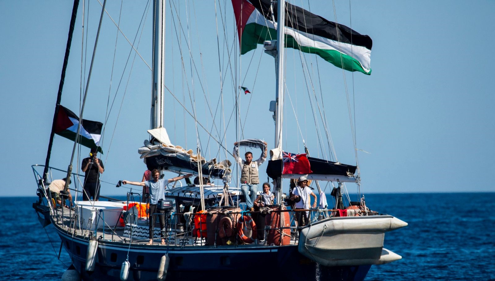 Akdeniz’deki yardım seferinde, Gazze’ye giden gemi 4 Libyalı göçmeni hayata döndürdü!