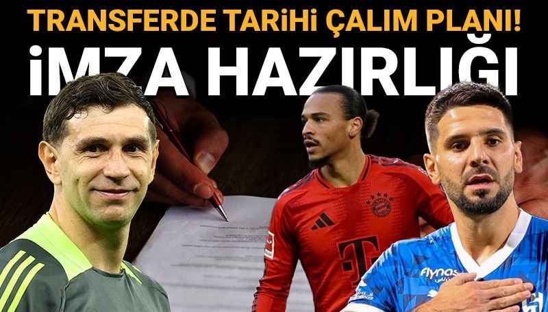 Transferde Çığır Açan Strateji: Sane, Emiliano Martinez ve Mitrovic Hedefte!