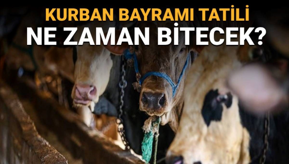 Kurban Bayramı ne zaman sona erecek? Diyanet takvimine göre 2025'nin bitiş tarihi!