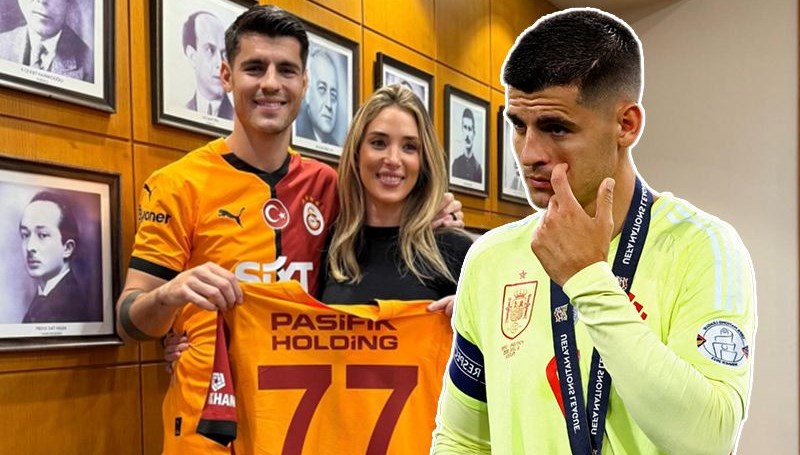 Morata'nın Kaçırdığı Penaltının Ardından Eşine Yağmur Gibi Mesajlar Yağdı!