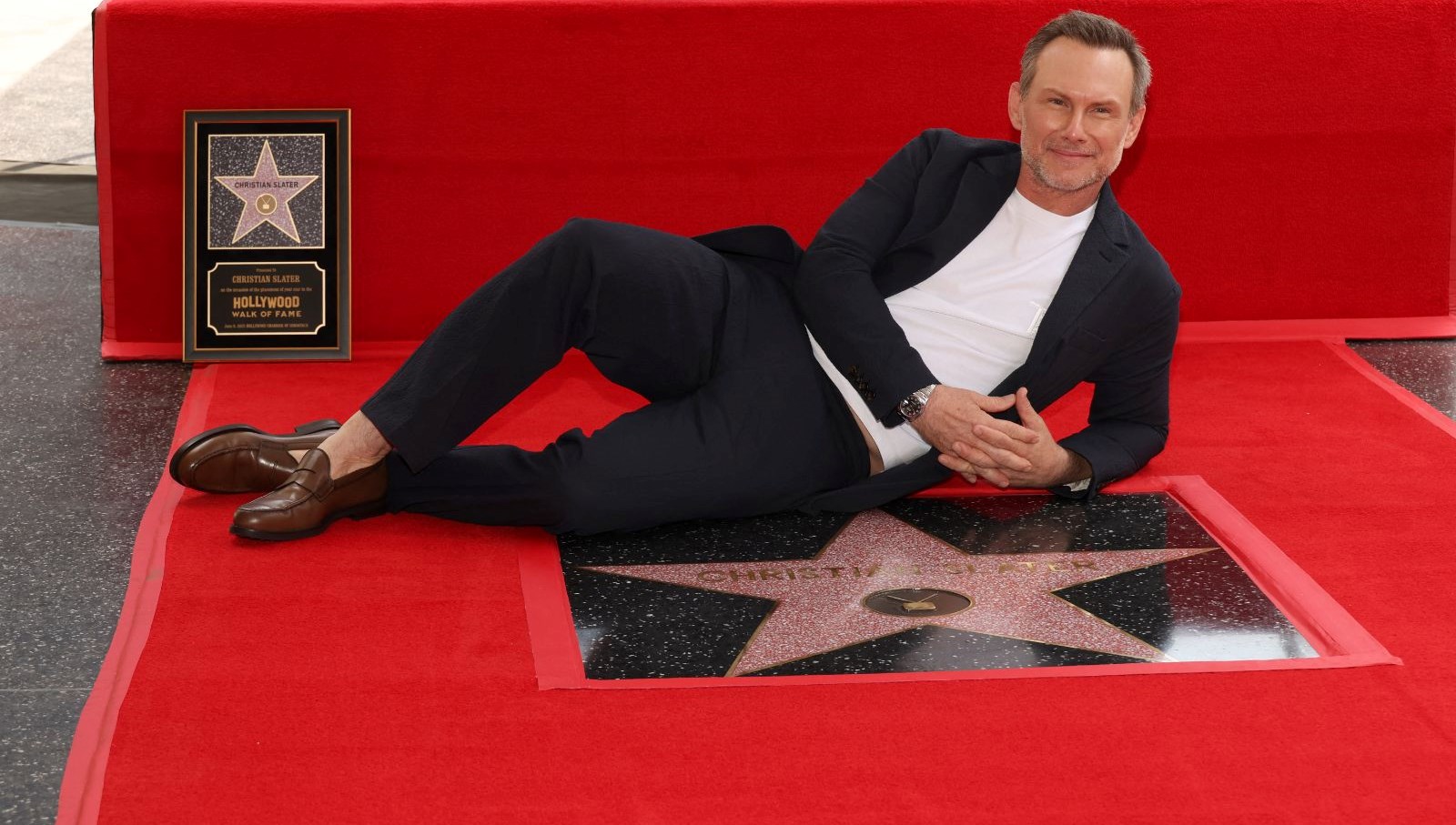 Christian Slater, Hollywood’un Yıldızlar Cadde'sine adını kazandırdı!