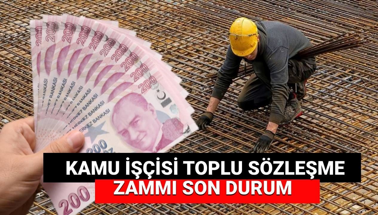 Kamu İşçilerinin Toplu Sözleşme Zamı: 2025 Hedefleri ve Güncel Teklif Oranı