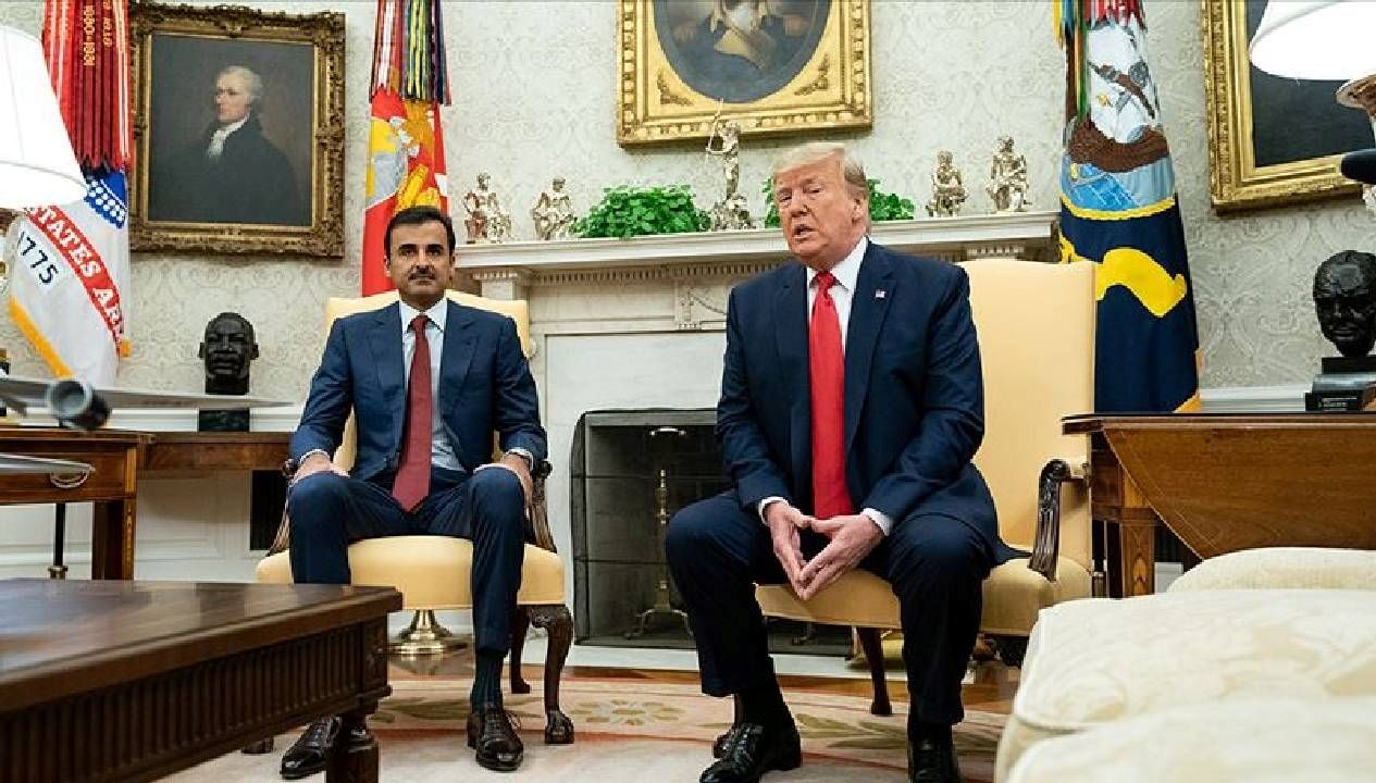 Trump ve Al Sani: İsrail'in İran Hamlesi Üzerine Kritik Görüşme!