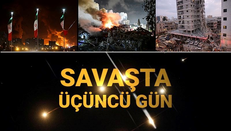 İsrail-İran çatışmasında 3. gün: Mossad ajanları yakalandı, İran Savunma Bakanlığı hedef alındı.