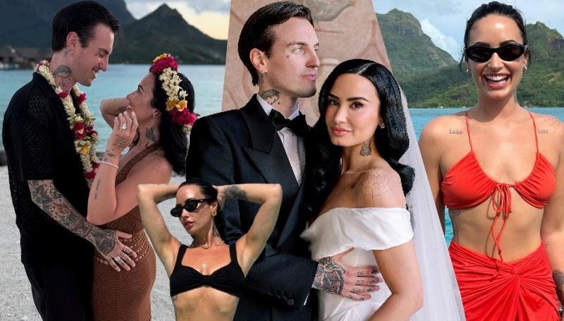 Demi Lovato'nun Balayı Günlerinden Nefes Kesen Kareler