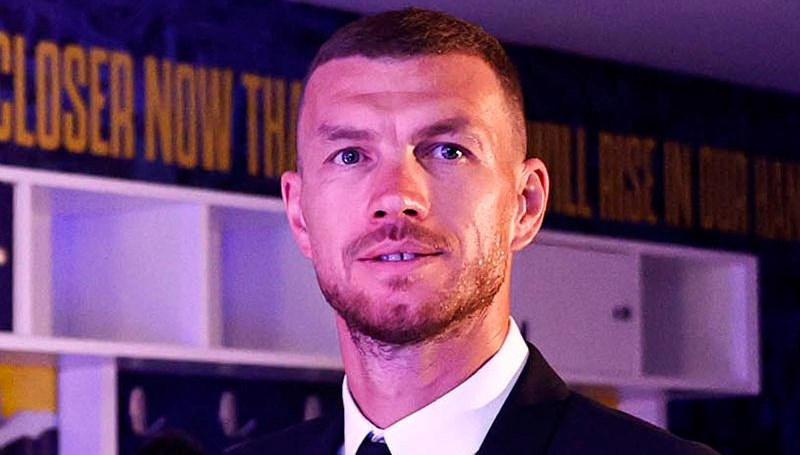 Edin Dzeko, sağlık kontrolünden geçti: Resmi açıklama yolda!