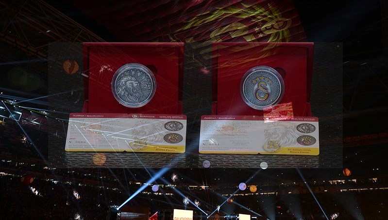 Galatasaray'ın Şampiyonluğu İçin Darphaneden Özel Hatıra Parası!