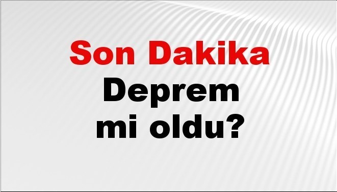 Bingöl'de Deprem Alarmı! Son Gelişmeler ve Detaylar burada!