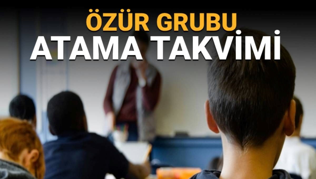 Öğretmenler için il içi atamalar açıklandı: Özür grubu başvuruları ne zaman yapılacak?