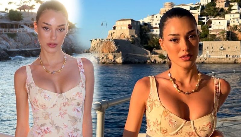 Dilan Çiçek Deniz'in tatil anıları: Sevgilisi bu karelere kayıtsız kalamadı!