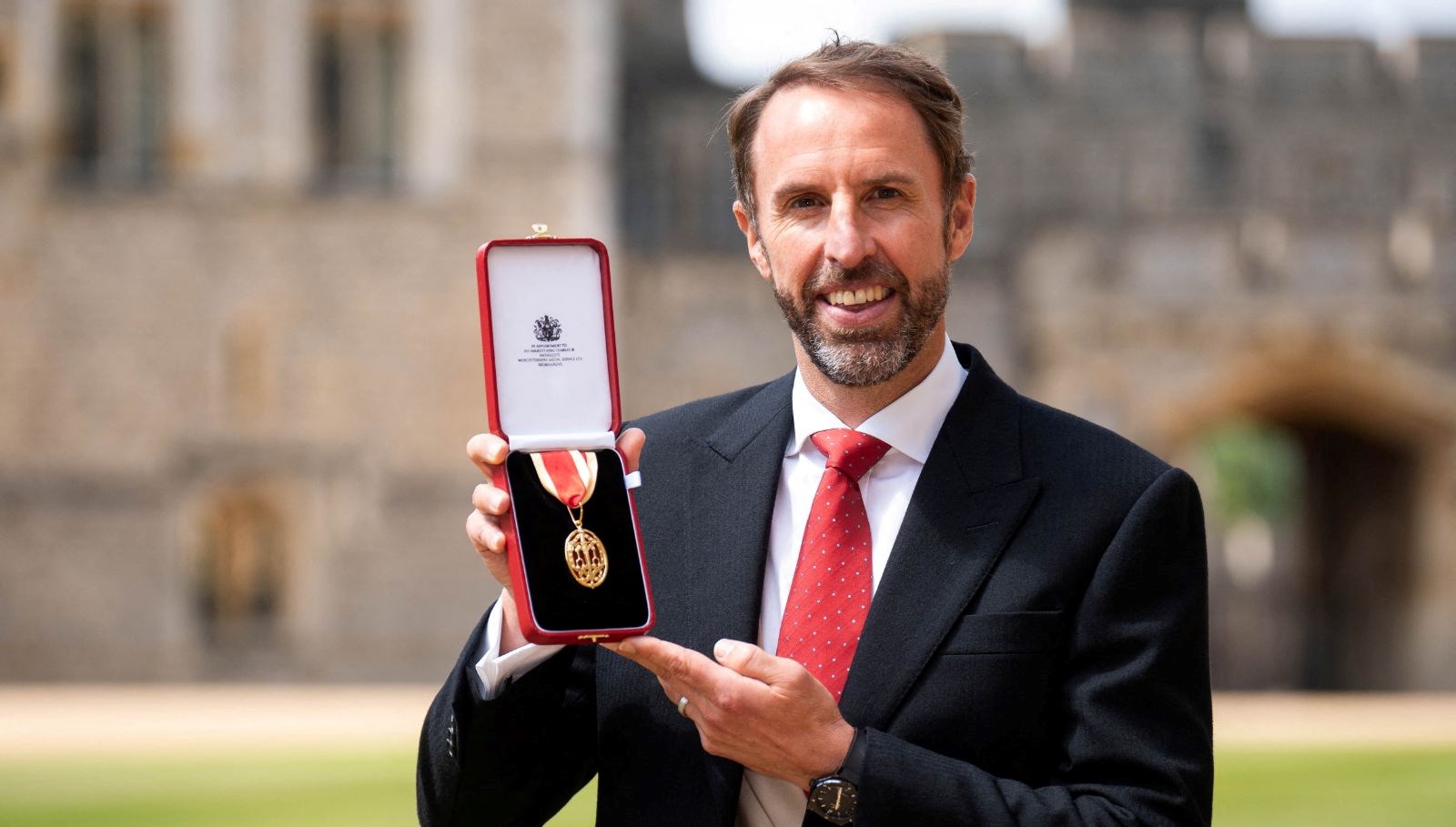 Gareth Southgate'e Şövalye Unvanı Verildi!