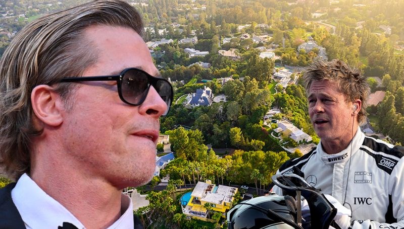 Brad Pitt'in Milyon Dolarlık Malikanesi Soygun Kurbanı Oldu!