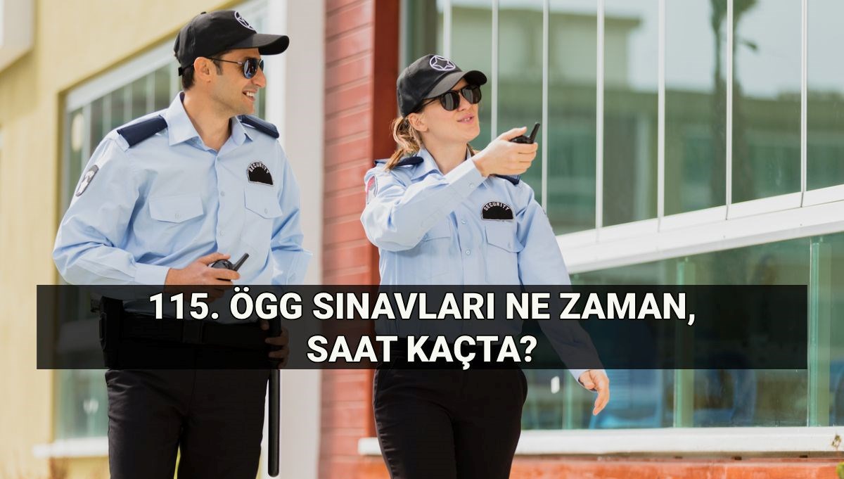 Özel Güvenlik Sınavı Yaklaşıyor: 115. Dönem Detayları ve Sonuç Tarihleri!