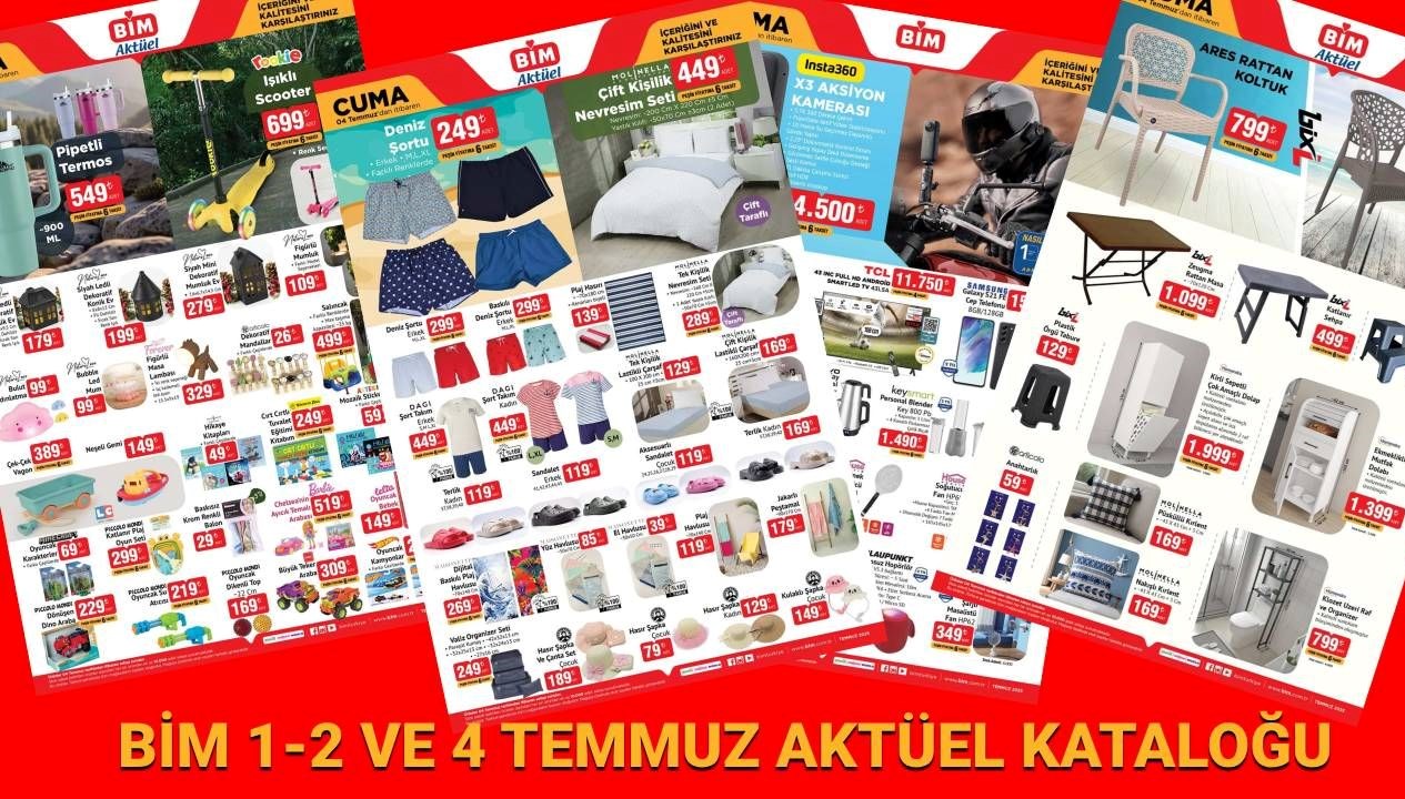 BİM 1-2-4 Temmuz Aktüel Kataloğu: Yenilikçi Masa Takımları ve Heyecan Verici Aletler!