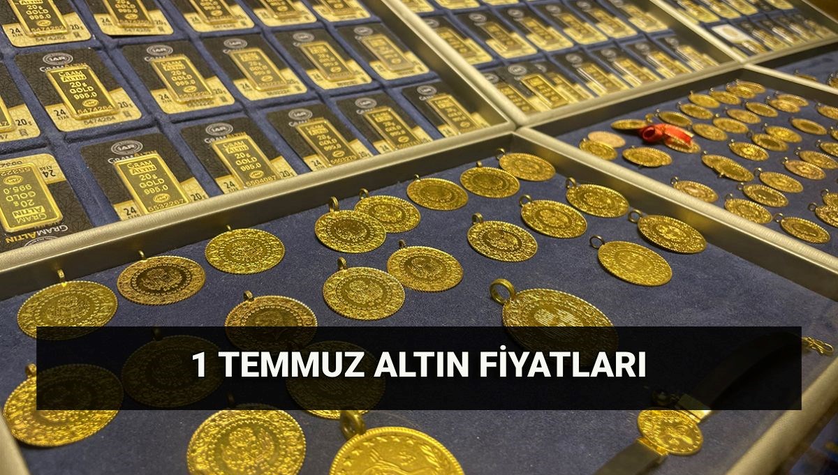 Altın Fiyatları Bugün Ne Değerlere Ulaşıyor? 1 Temmuz Canlı Güncellemeler: Gram ve Çeyrek Altın Fiyatları!