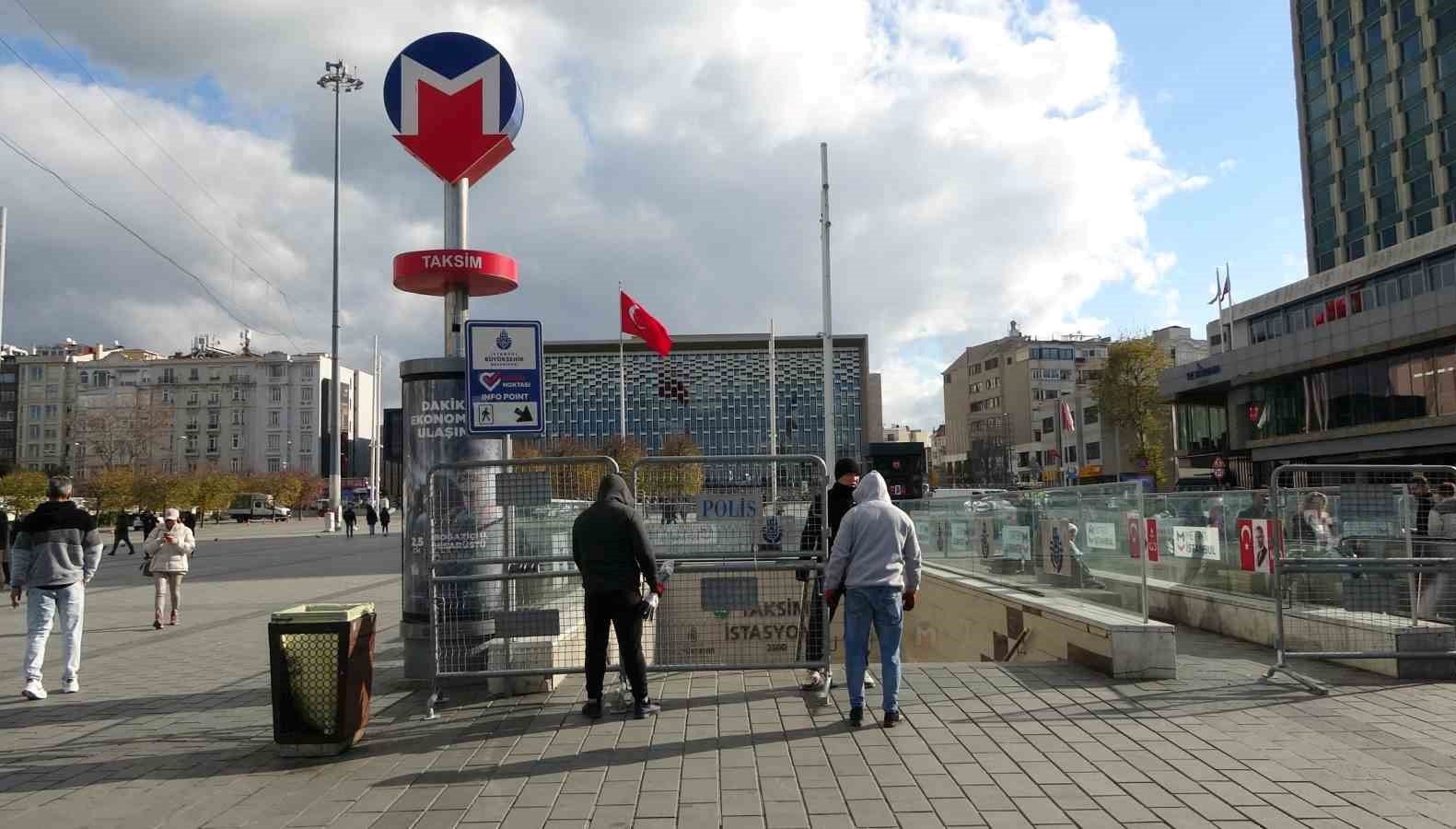 Taksim ve İstiklal Caddesi'nde son durum: Metrolar kapalı mı?