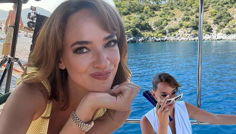 Seda Bakan, Fethiye'deki muhteşem anlarıyla takipçilerini büyüledi!