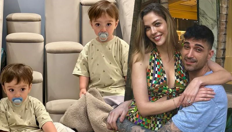 Yasemin Şefkatli ve İdo Tatlıses'in Bodrum Kaçamağı: Uçakta Sıcak Aile Pozu!