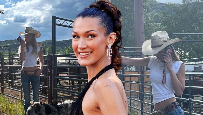 Bella Hadid'in Sakin Çiftlik Yaşamına Göz Atın!