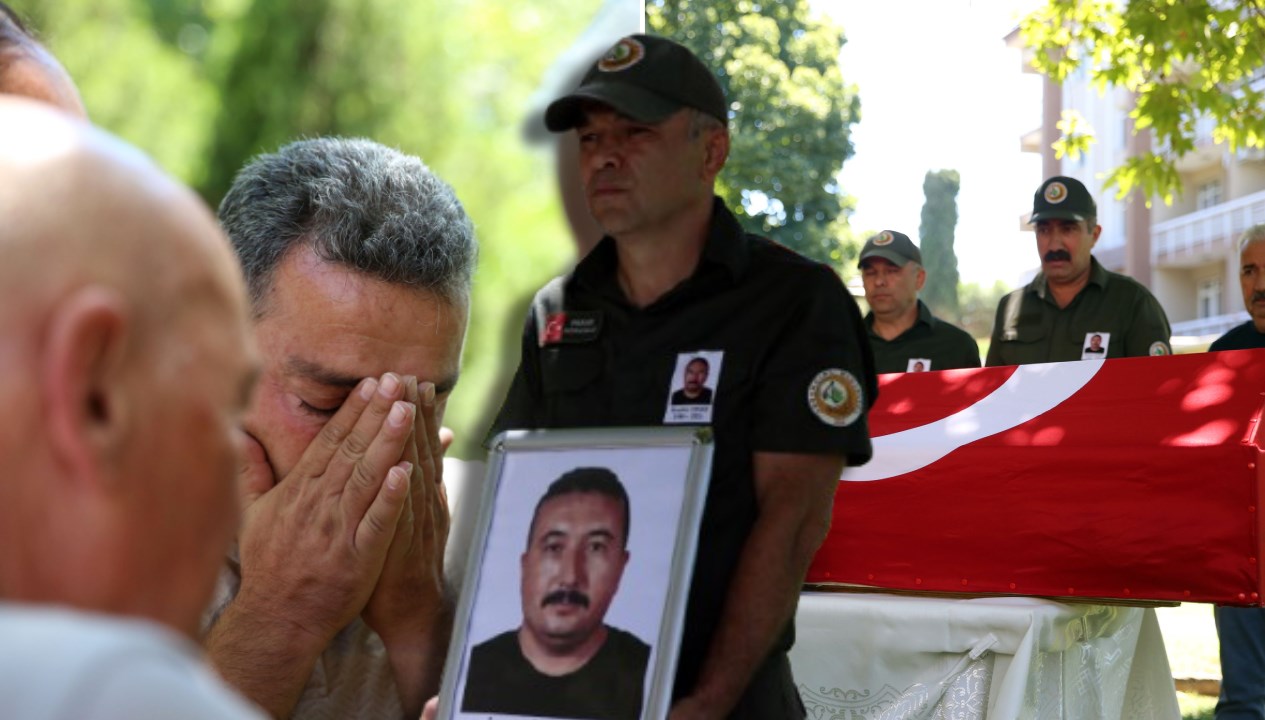 Ödemiş Yangını: Gözyaşlarıyla Uğurlanan Kahraman Orman İşçisi