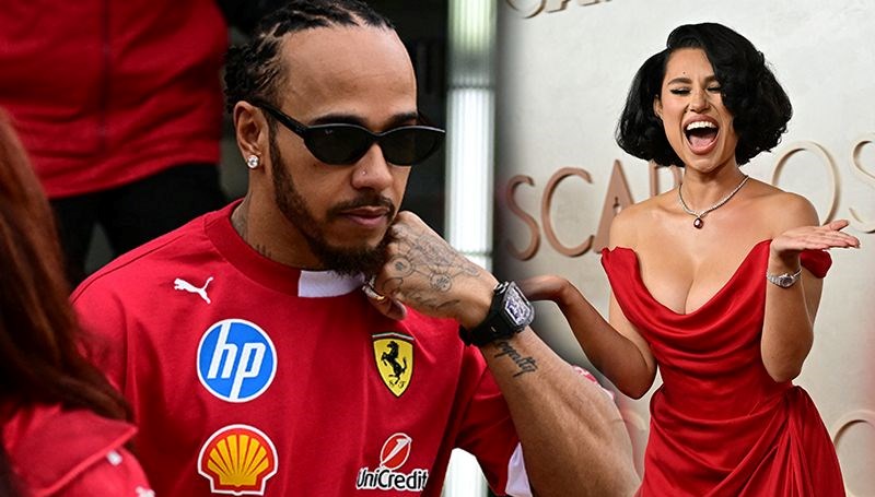 Lewis Hamilton kalbinin kapılarını mı açıyor?
