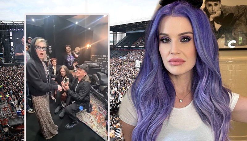 Ozzy Osbourne'un Ayrılış Gecesinde Kızı Sürpriz Bir Evlilik Teklifi Aldı!