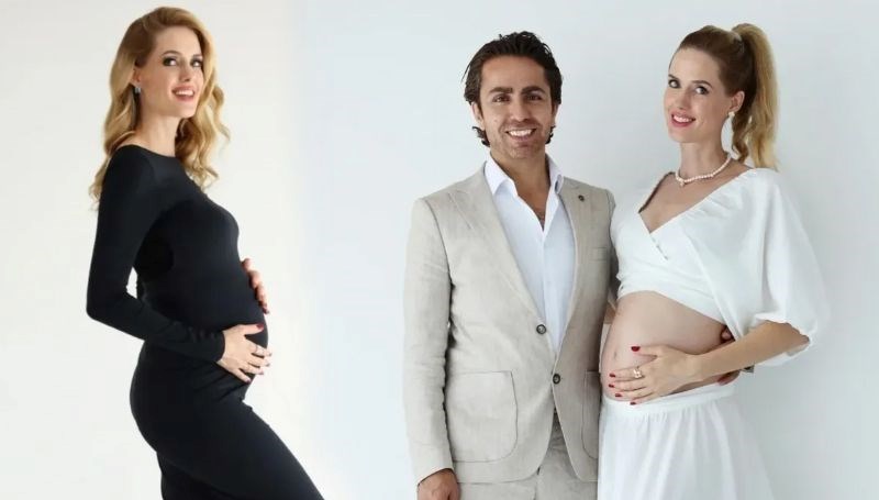 Dördüncü Kez Anne Olmaya Hazırlanan Wilma Elles'ten Karnı Burnunda Çarpıcı Pozlar!