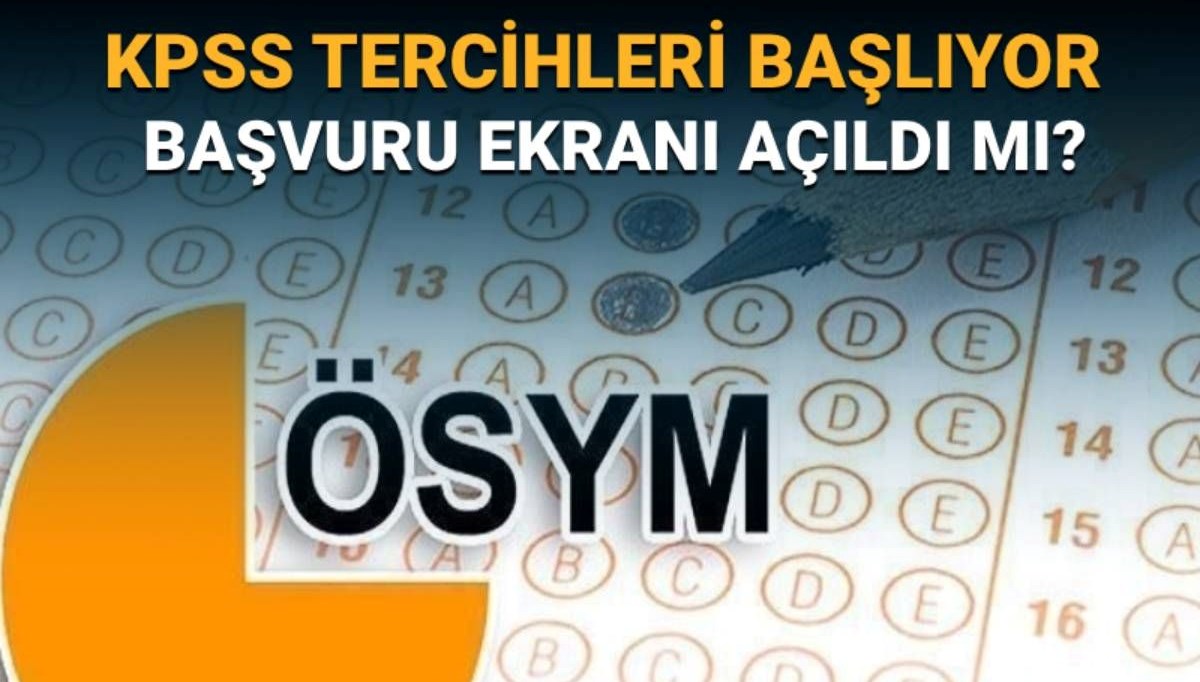 KPSS 2025/1 Tercih Başvuruları Açıldı! İşte Kılavuz Detayları!