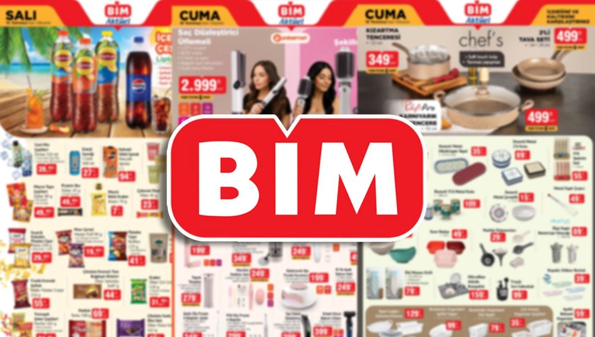 15-18 Temmuz BİM İndirimleri: Semaverden Oyuncağa, Bakım Ürünlerinden Saklama Kaplarına Her Şey Burada!