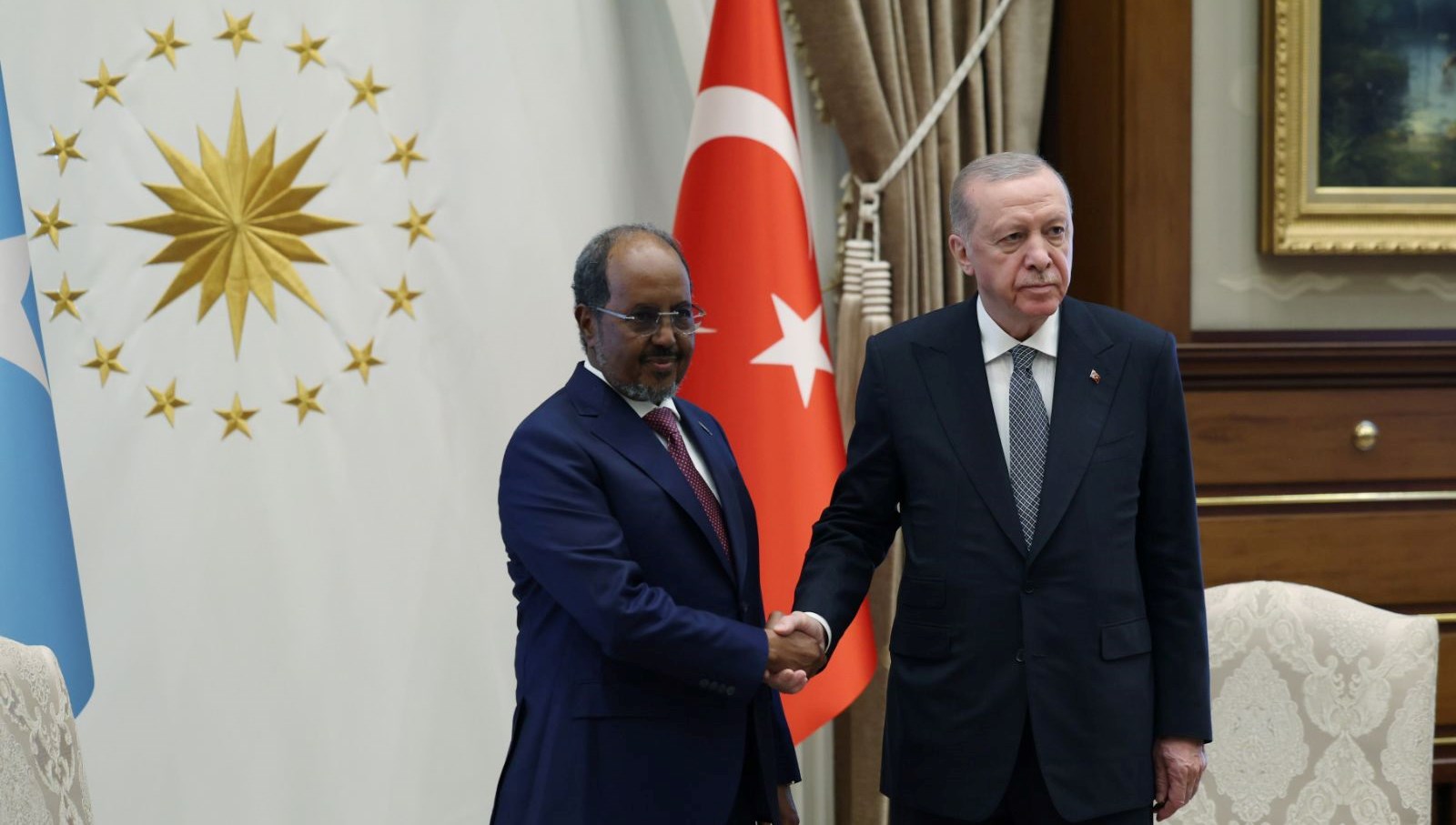 Cumhurbaşkanı Erdoğan, Somalili Lider Mahmud ile Önemli Bir Görüşme Gerçekleştirdi