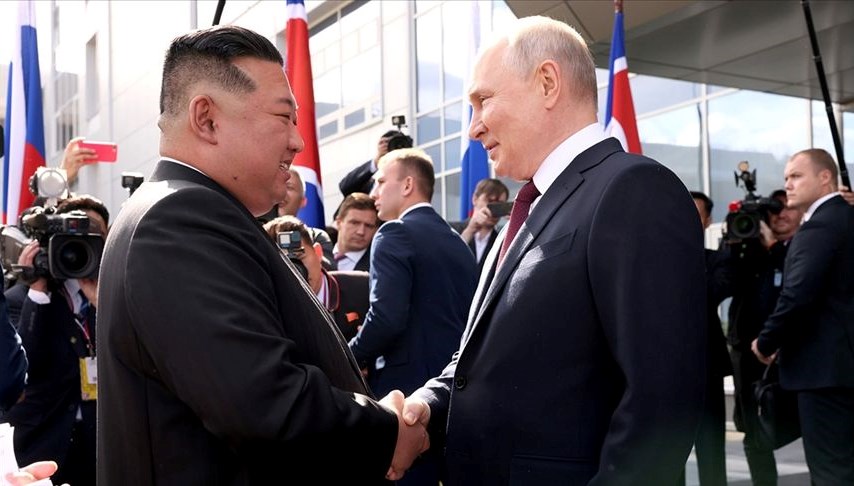 Kim Jong-un'dan Rusya'ya Ukrayna konusunda