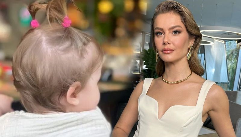 Burcu Biricik'in Kızı Luna 1 Yaşına Bastı: