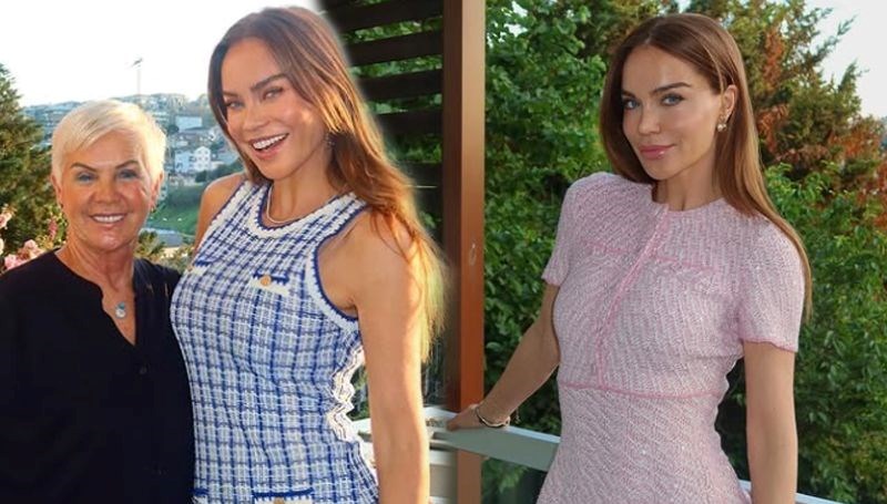Ebru Şallı ve Anneden Sıcak Bir Poz: Şefiye Şallı ile Birlikte!