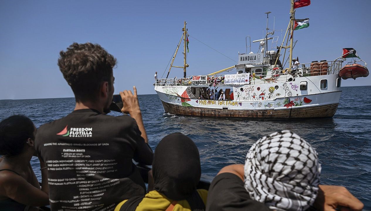 Gazze'ye Destek Götüren Filoya: Hanzala ile Bağlantı Sağlandı