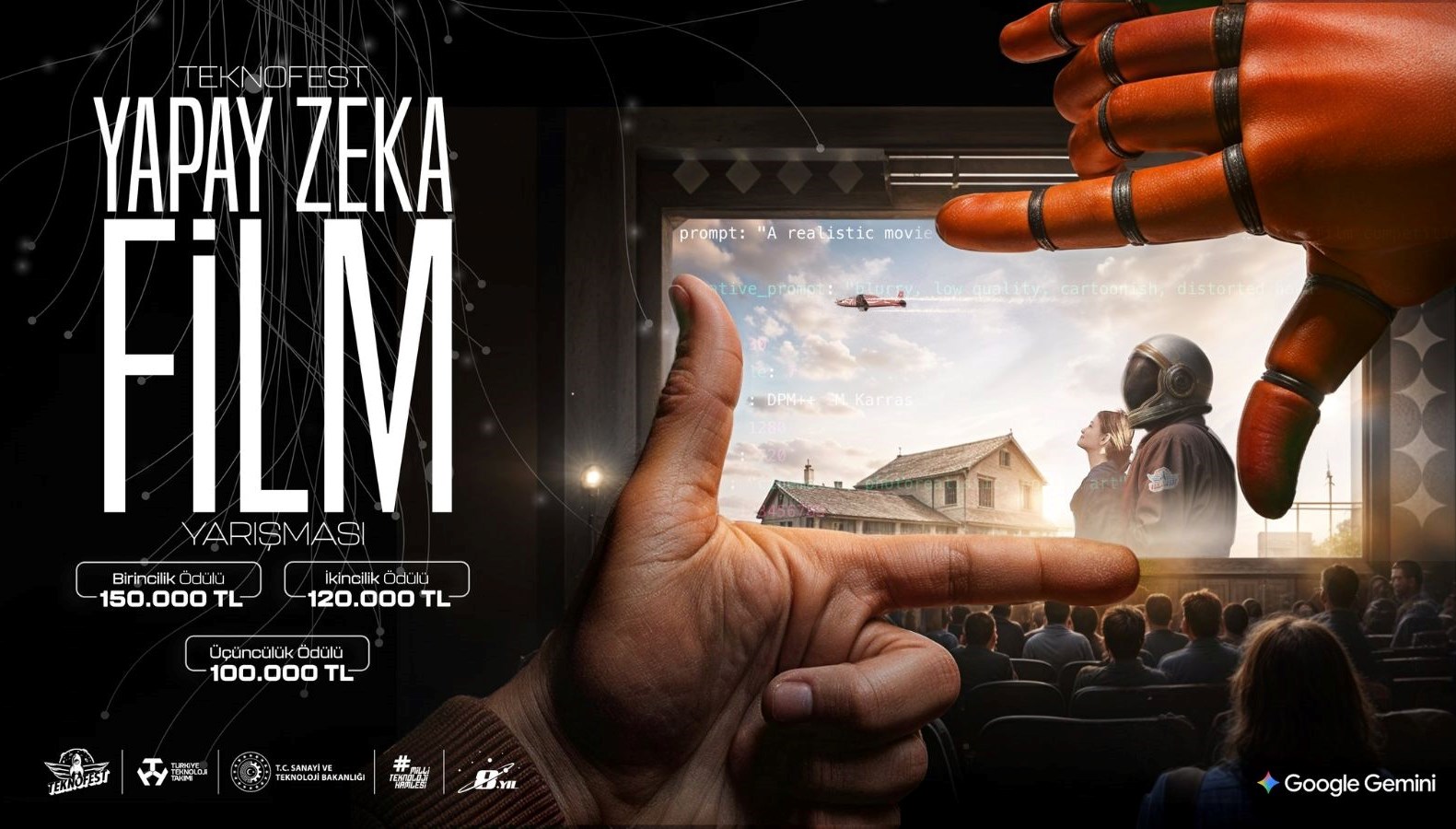 Yapay Zekanın Yaratıcılığı: Google ve T3 Vakfı'ndan Kısa Film Yarışması Düzenleniyor!