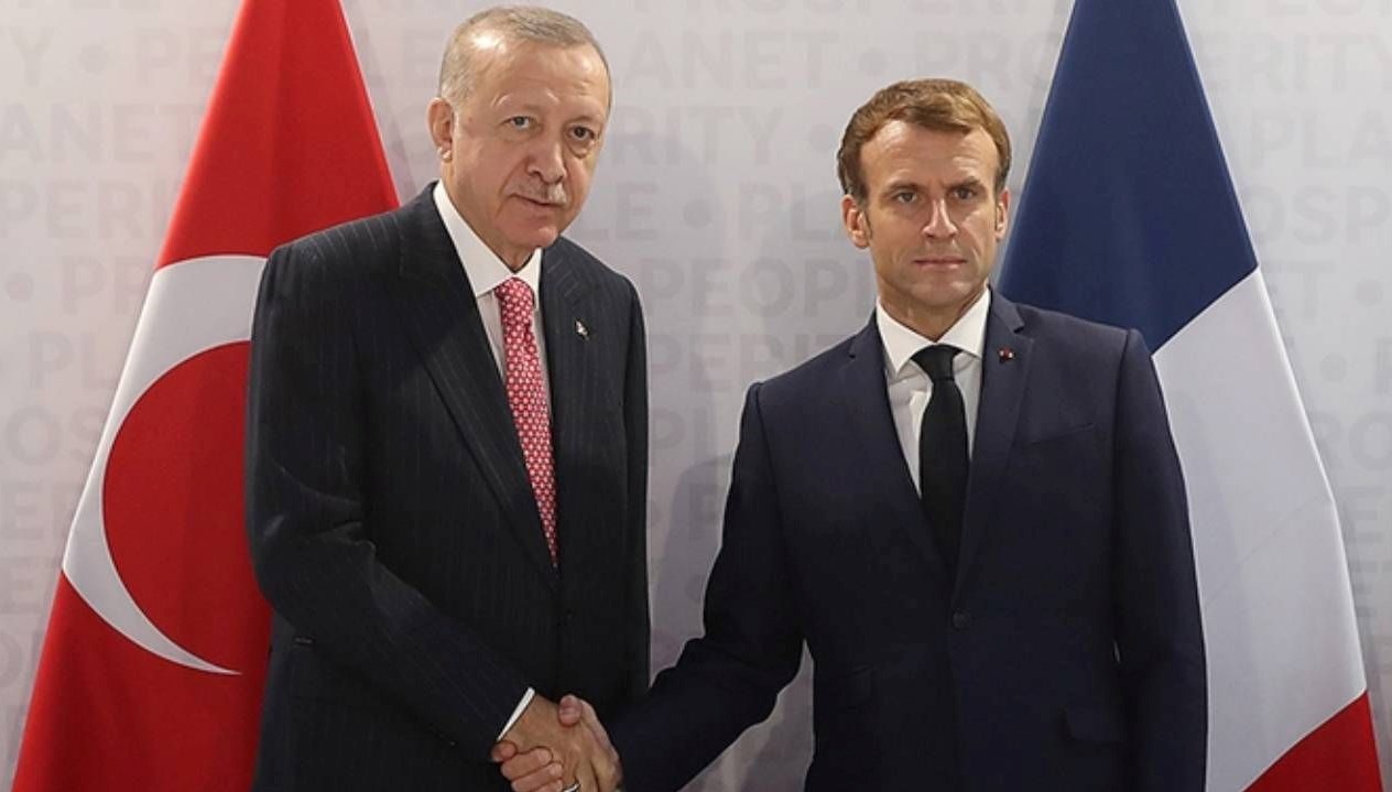 Cumhurbaşkanı Erdoğan, Macron ile Temas Kurdu: