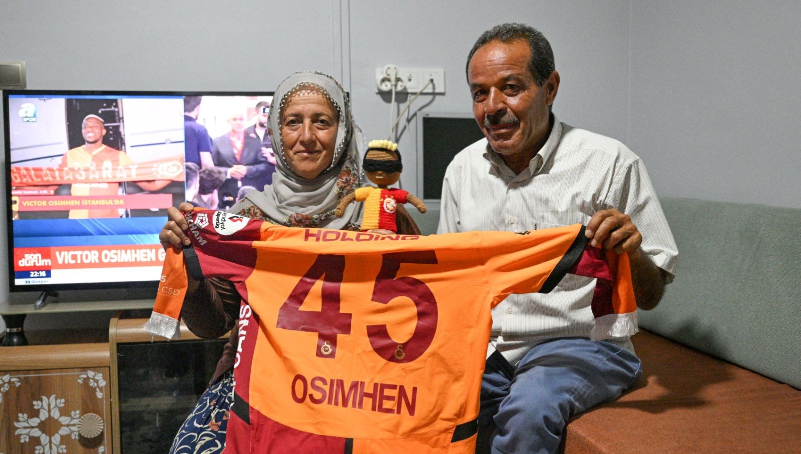 Osimhen'in Gelişi Kayserili Neslihan Teyze'yi Mutlu Etti: 