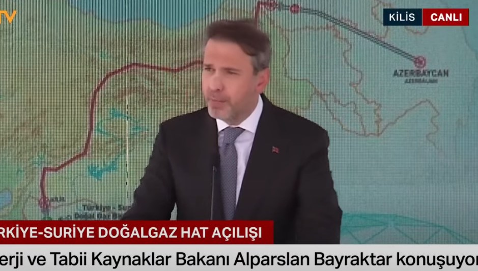 Türkiye-Suriye Doğalgaz Hattı Resmen Faaliyete Geçti!