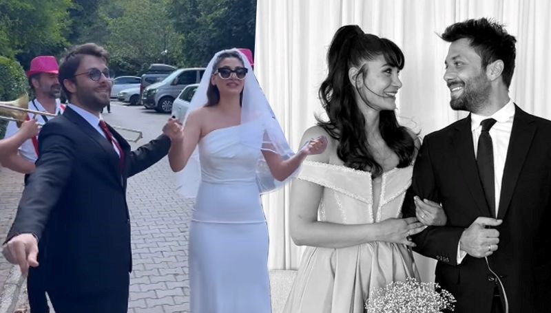 Sitare Akbaş ve Cengiz Orhonlu'nun Düğününden İlk Görüntüler Ortaya Çıktı!