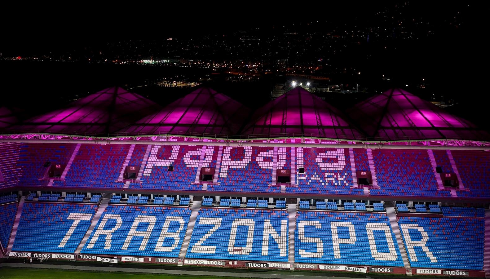 Trabzonspor'un Stadyumu, Modern Işık ve Ses Sistemiyle Yenilendi!