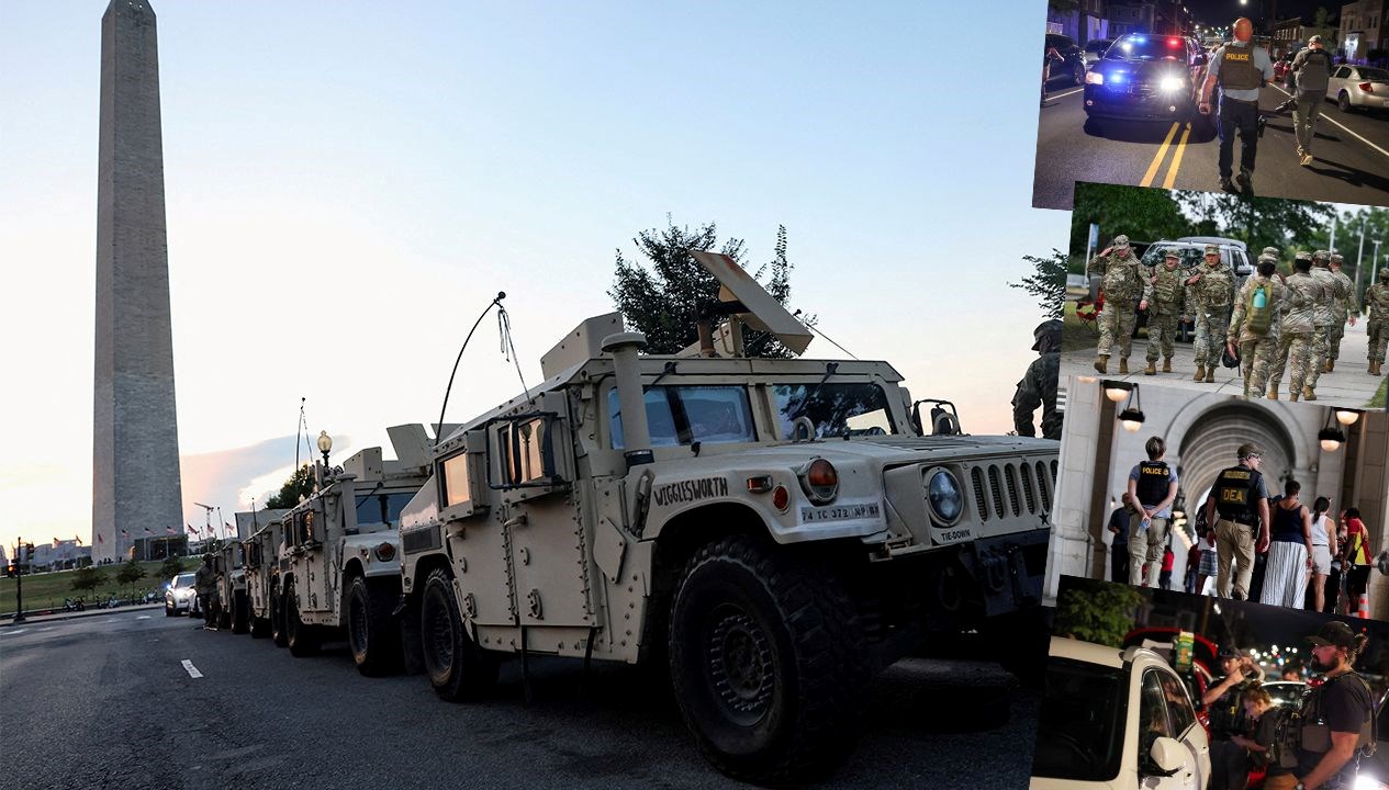 Trump, Ulusal Muhafızları Washington DC'ye Göndererek Acil Durum İlan Etti!