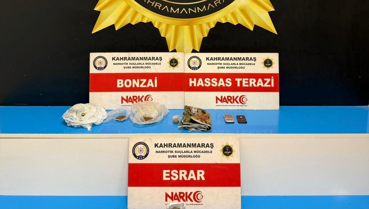 Kahramanmaraş'ta Uyuşturucu Kaçakçılığına Darbe: İki Şahıs Gözaltında!