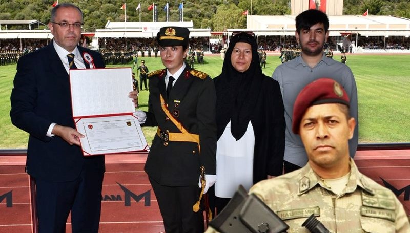 Ömer Halisdemir'in Kızı, Kahraman Bir Teğmen Olarak Sıralara Katıldı!