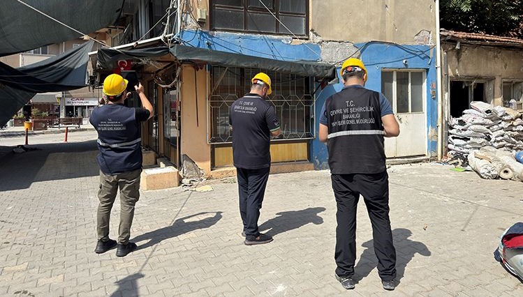 Balıkesir Sındırgı'da Deprem Hasar Tespit Çalışmaları Sona Erdi