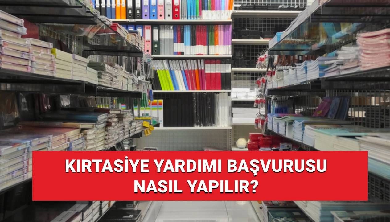 2025 Kırtasiye Yardımları İçin Başvurular Başladı | Okullar Açılmadan Öğrencilerin Gereksinimleri Desteklenecek