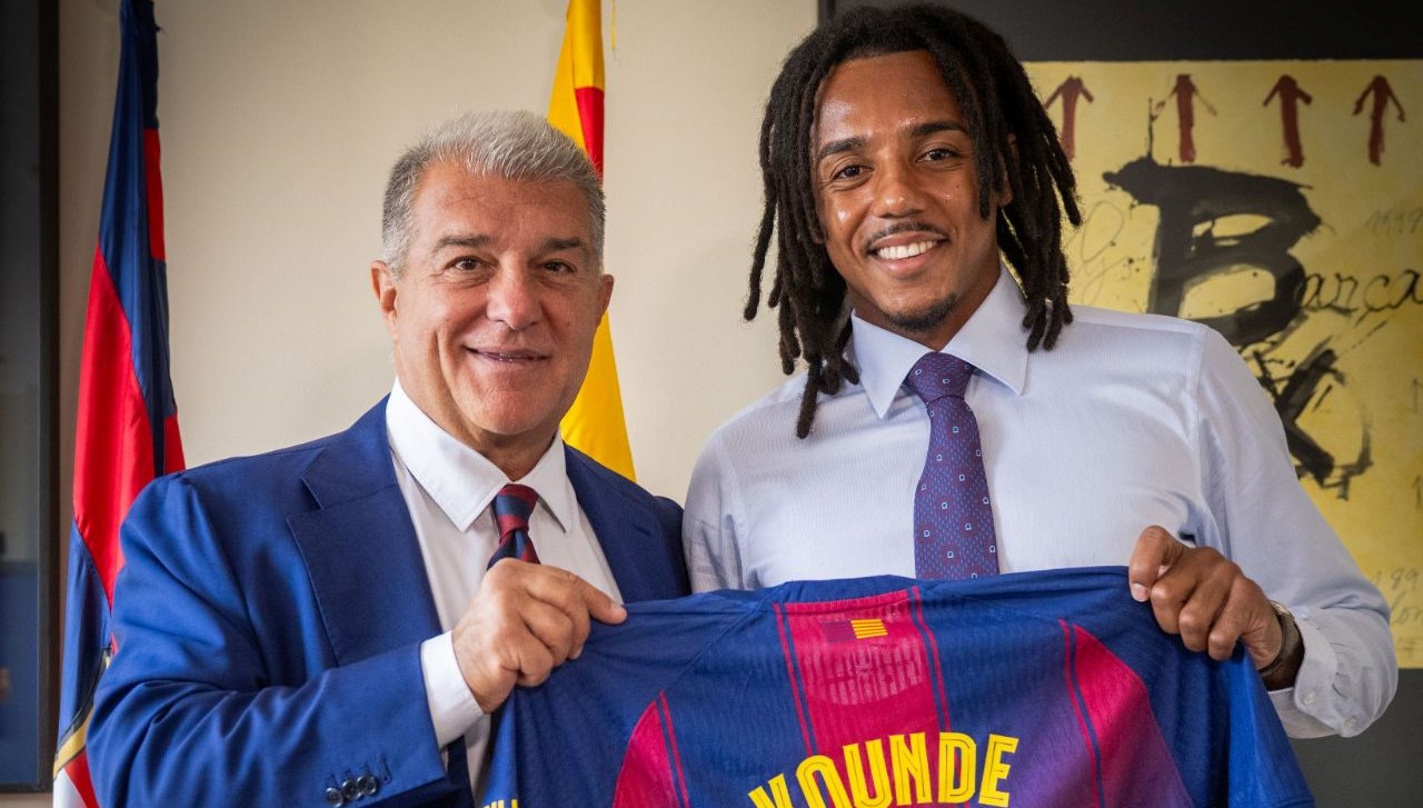 Barcelona'nın Jules Kounde ile 5 yıllık yeni sözleşmesi!