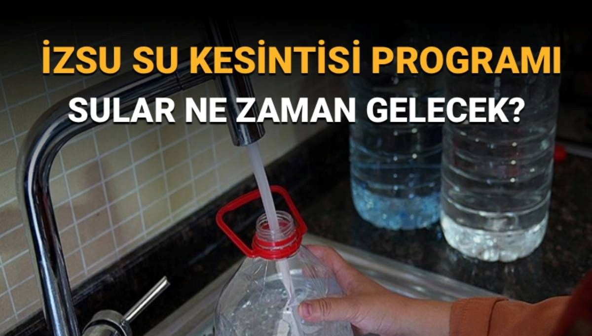 İZSU'nun 22 Ağustos Su Kesintisi Takvimi: Bergama, Çeşme, Menemen ve Ödemiş Etkilenecek!