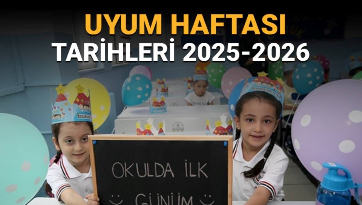 Anaokullarına Merhaba: Uyum Haftası Takvimi Açıklandı!